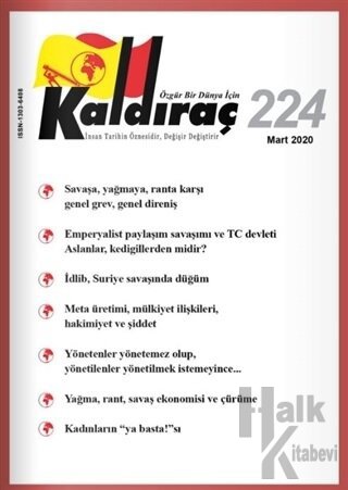 Kaldıraç Dergisi Sayı: 224 Mart 2020