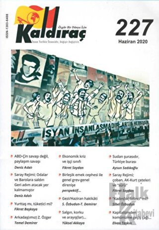 Kaldıraç Dergisi Sayı: 227 Haziran 2020