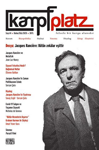 Kampfplatz Felsefe ve Sosyal Bilimler Dergisi Sayı: 14 - Halkkitabevi