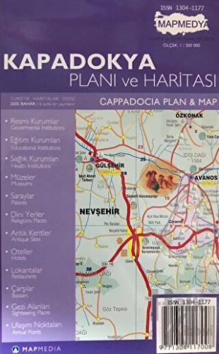 Kapadokya Planı ve Haritası - Halkkitabevi