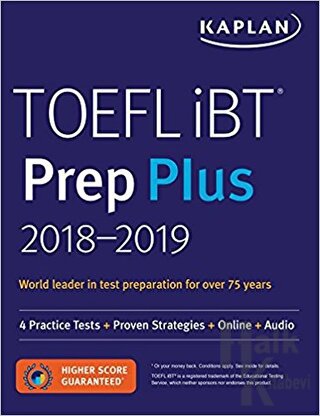 Kaplan TOEFL IBT Prep Plus 2018-2019 (2 Kitap)