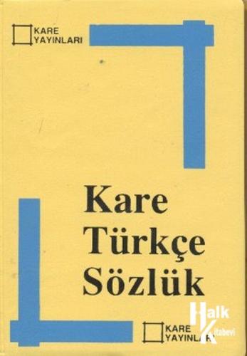 Kare Türkçe Sözlük - Halkkitabevi