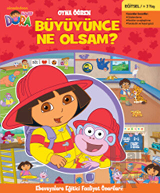 Kaşif Dora Oyna Öğren - Büyüyünce Ne Olsam?