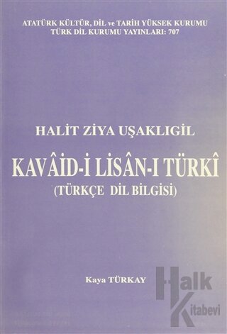 Kavaid-i Lisan-ı Türki (Türkçe Dil Bilgisi)