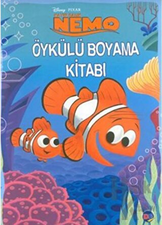 Kayıp Balık Nemo / Öykülü Boyama Kitabı - Halkkitabevi