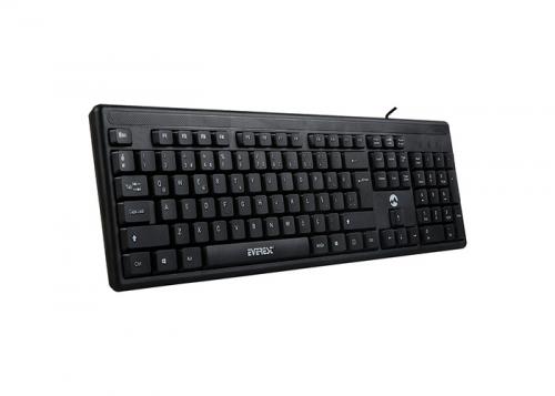 Everest KB-1002 Siyah USB Q Standart Klavye - Halkkitabevi