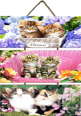 Kedicikler Üçlü Poster
