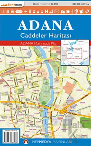 Kentmap Adana Caddeleri Haritası