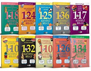 Keyifli Bilgiler Seti 10 Kitap Takım - Halkkitabevi