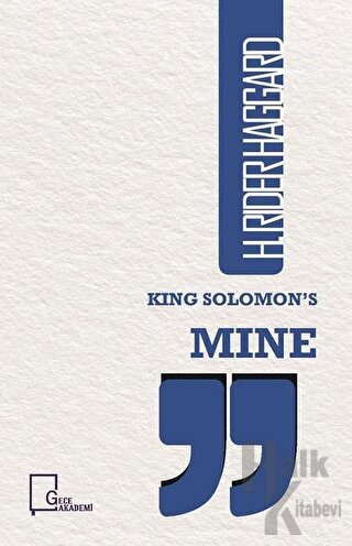 King Solomon’s Mine - Halkkitabevi