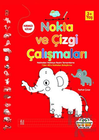 Kırmızı - Nokta Ve Çizgi Çalışmaları