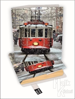 Kırmızı Tramvay Kitap Kılıfı Kod - M-3121064 - Halkkitabevi