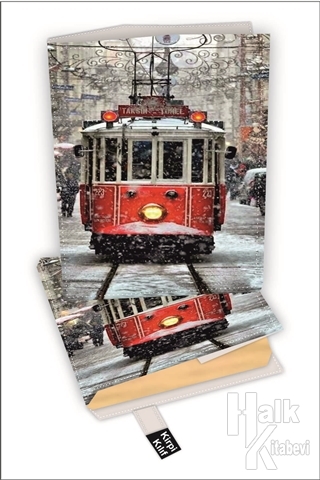 Kırmızı Tramvay Kitap Kılıfı Kod - S-2919064 - Halkkitabevi