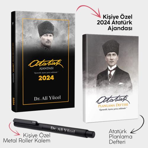 Kişiye Özel - Komutan 2024 Atatürk Ajandası - Atatürk Planlama Defteri