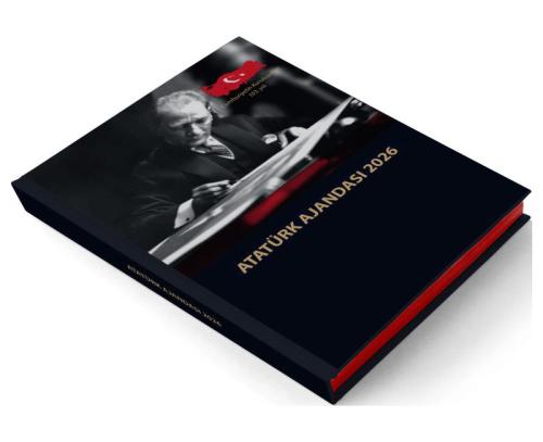 Kişiye Özel 2026 Atatürk Ciltli Ajanda ve Müzkli ve Kristal Portre - Kişiye Özel 2026 Atatürk Ciltli Ajanda ve Müzkli ve Kristal Portre -