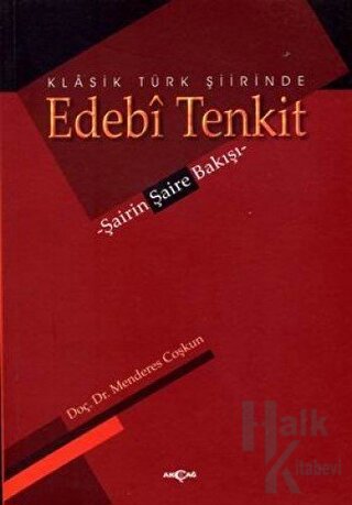 Klasik Türk Şiirinde Edebi Tenkit - Halkkitabevi