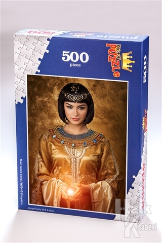 Kleopatra (500 Parça) - Ahşap Puzzle Mısır Sanatı Serisi - (MS04-D) - 