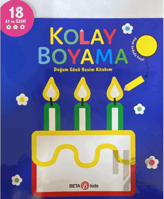 Kolay Boyama - Doğum Günü Resim Kitabım