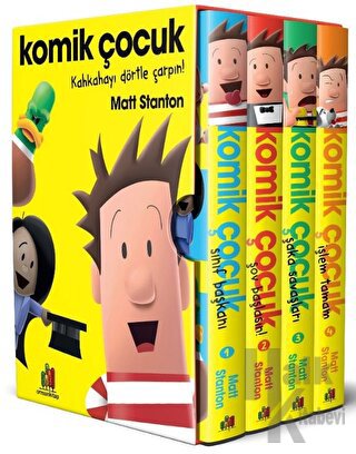 Komik Çocuk Seti - 4 Kitap Takım