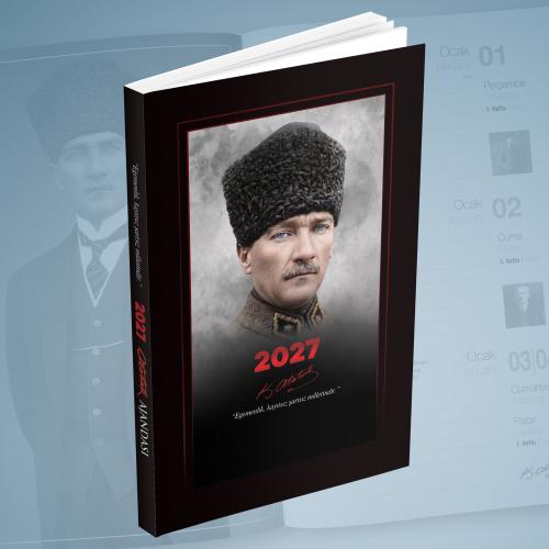 Komutan 2027 Atatürk Ajandası - Halkkitabevi