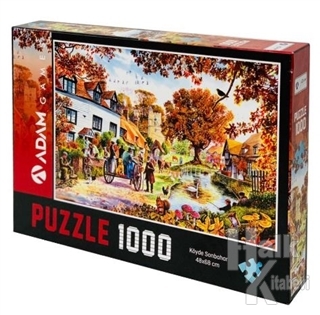 Köyde Sonbahar 1000 Parça Puzzle (48x68)