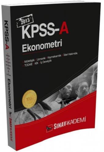 Kpss-A Ekonometri (Hızlı Çalışma Kitabı) - Halkkitabevi