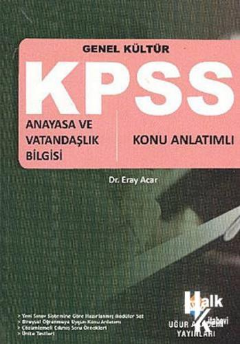 KPSS Genel Kültür - Anayasa ve Vatandaşlık Bilgisi - Halkkitabevi