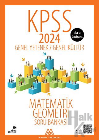 KPSS GKGY Matematik Geometri Soru Bankası Lise ve Önlisans