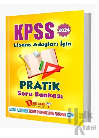 KPSS Lisans Adaylar İçin Pratik Soru Soru Bankası (Ciltli)