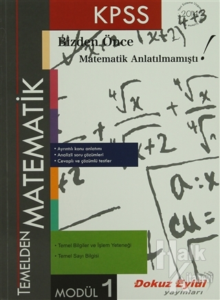 KPSS Temelden Matematik Modül Set (7 Kitap )