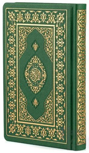 Küçük Boy Termo Cilt Kur'an-ı Kerim Bilgisayar Hattı (Yeşil Renk) (Cil