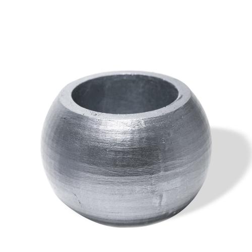 Küre Beton Saksı - Gümüş - Halkkitabevi