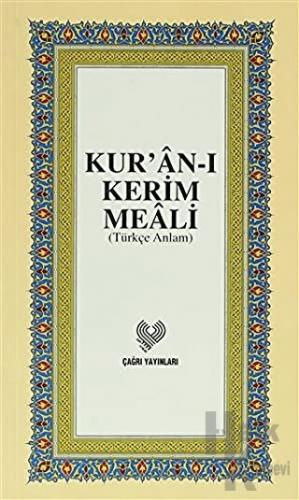 Kur’an-ı Kerim Meali (Orta Boy) - Halkkitabevi