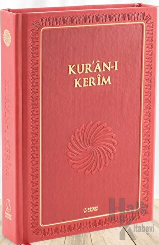 Kur'an-ı Kerim (Büyük Boy - Mıklepli Ciltli- Kırmızı)