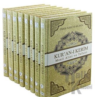 Kur'an-ı Kerim Meali Alisi ve Tefsiri (8 Cilt Takım) (Ciltli)