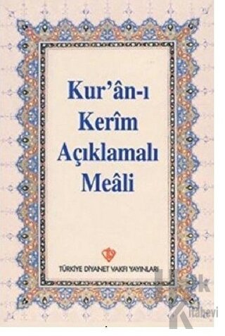 Kur'an-ı Kerim Meali (Metinsiz, Plastik Kapak, Hafız Boy) - İki Farklı Renkte