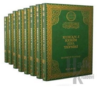 Kur'an-ı Kerim Şifa Tefsiri 8 Cilt Takım (1.hm-2 renkli) (Ciltli)
