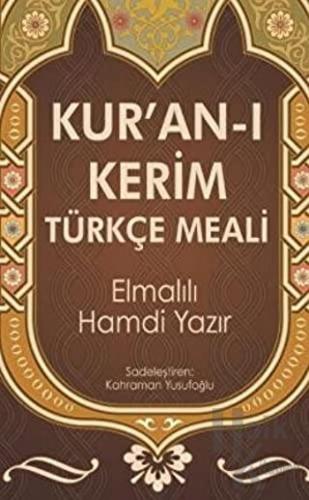 Kur'an-ı Kerim Türkçe Meal - Halkkitabevi