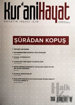 Kur'ani Hayat Dergisi Sayı: 69 Ocak - Şubat 2020 - Halkkitabevi