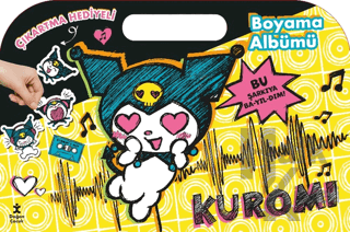 Kuromi - Çıkartma Hediyeli Boyama Albümü