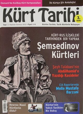 Kürt Tarihi Dergisi Sayı: 1 Haziran - Temmuz 2012