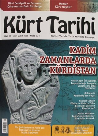 Kürt Tarihi Dergisi Sayı: 16 Ocak - Şubat 2015
