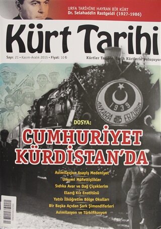 Kürt Tarihi Dergisi Sayı: 21 Kasım - Aralık 2015 - Halkkitabevi