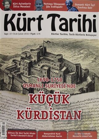 Kürt Tarihi Dergisi Sayı: 22 Ocak - Şubat 2016 - Halkkitabevi