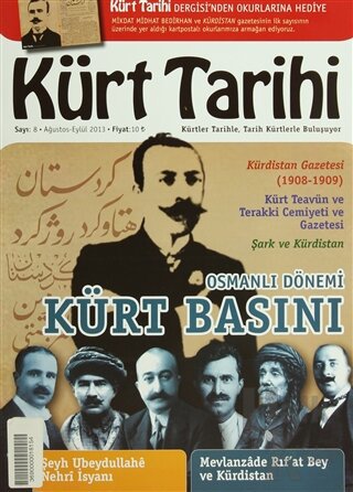 Kürt Tarihi Dergisi Sayı: 8 Ağustos - Eylül 2013 - Halkkitabevi