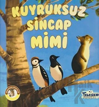 Kuyruksuz Sincap Mimi - Ormandan Hikayeler - Halkkitabevi