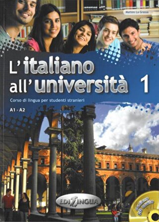 L’Italiano All’ Universita 1 +CD (İtalyanca Temel ve Orta-Alt Seviye)