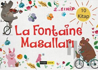 La Fontaine Masalları Seti - 10 Kitap Takım