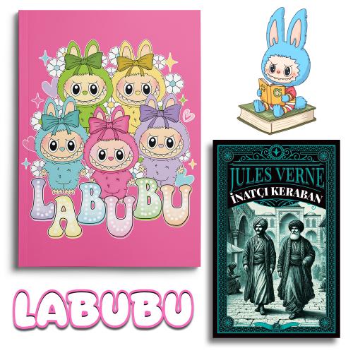 Labubu Family Defter ve İnatçı Keraban Jules Verne - Halkkitabevi