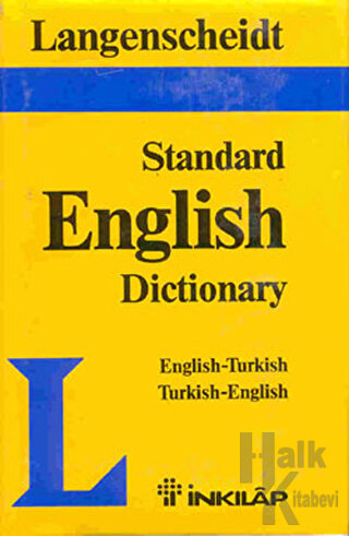 Langenscheid Standard English Dictionary English-Turkish Turkish-Engli